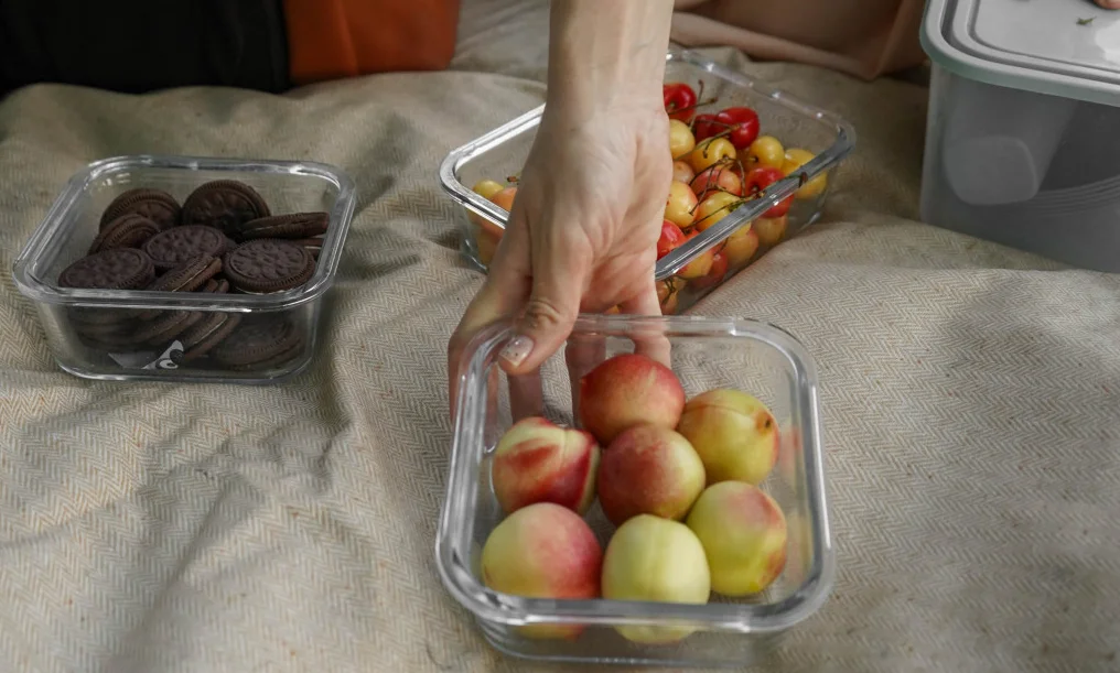 rustic picnic blanket