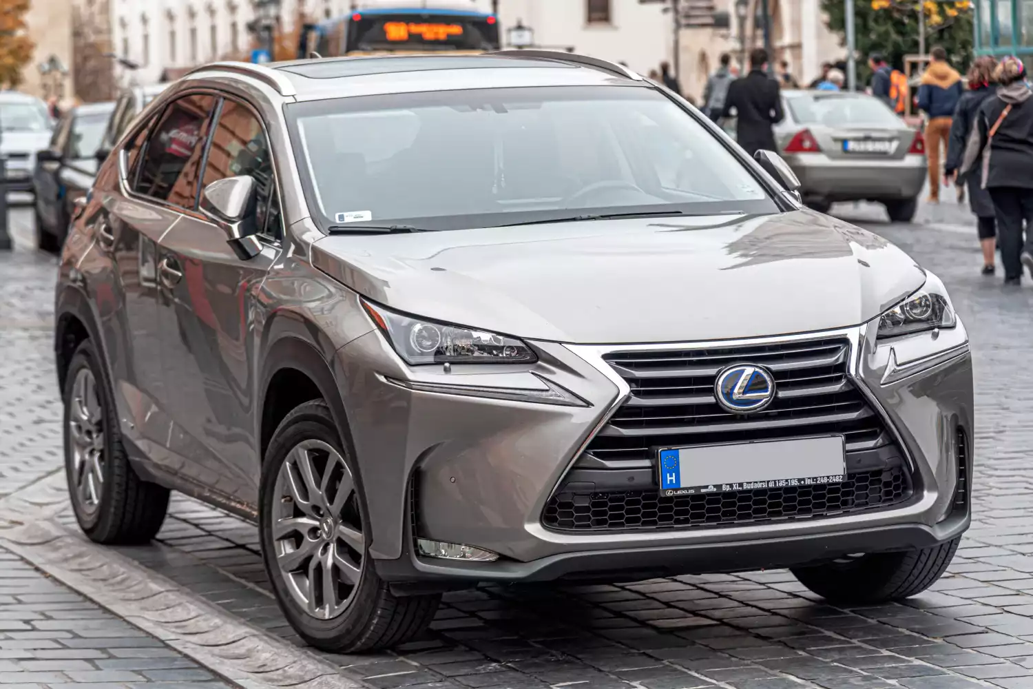 Lexus NX rear storage